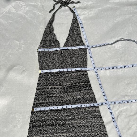 Rachel Comey Crochet Halter Midi Dress Size XS Black Natural Space Knit $648 - Picture 11 of 16